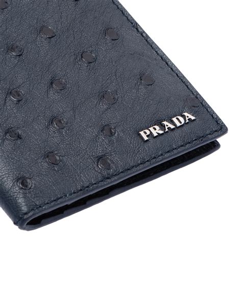 Prada Ostrich Wallet 